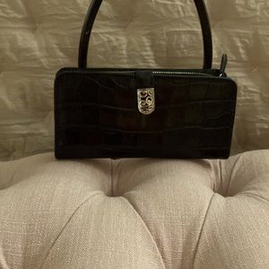 Brighton crocodile wallet